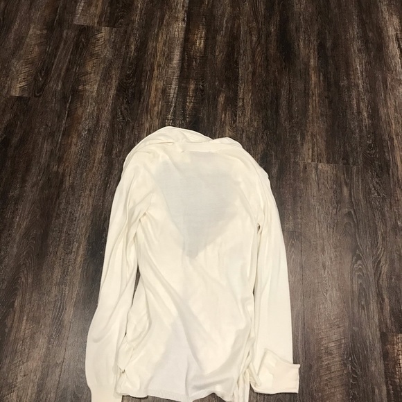 🌸Cream Ruffle Sweater🌸 - Picture 2 of 2